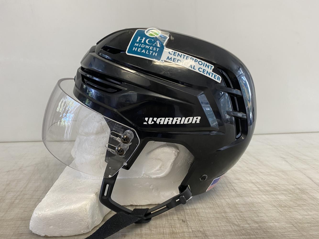 Warrior Alpha One PRO Pro Stock Hockey Helmet Visor Combo Black Medium