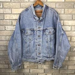 xl jean jacket mens