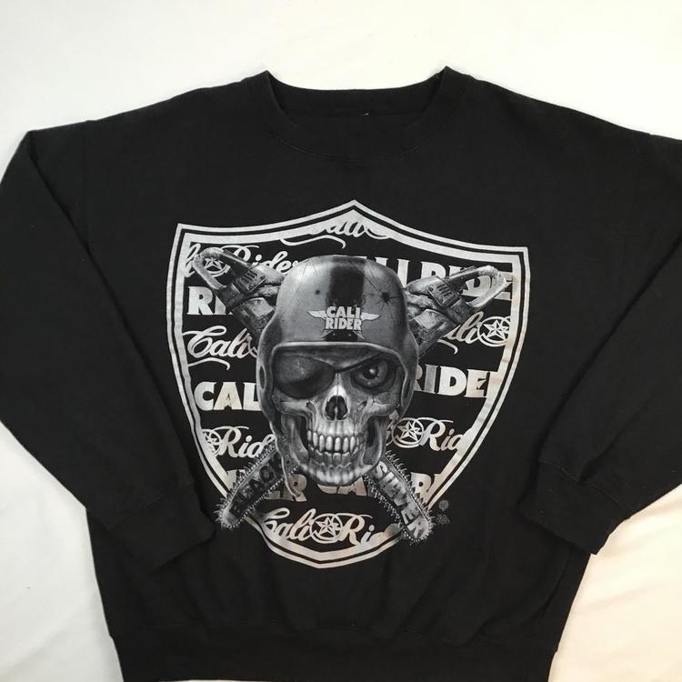 raiders crewneck sweatshirt