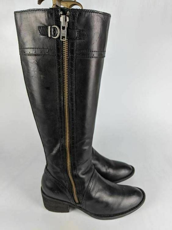 born black riding boots