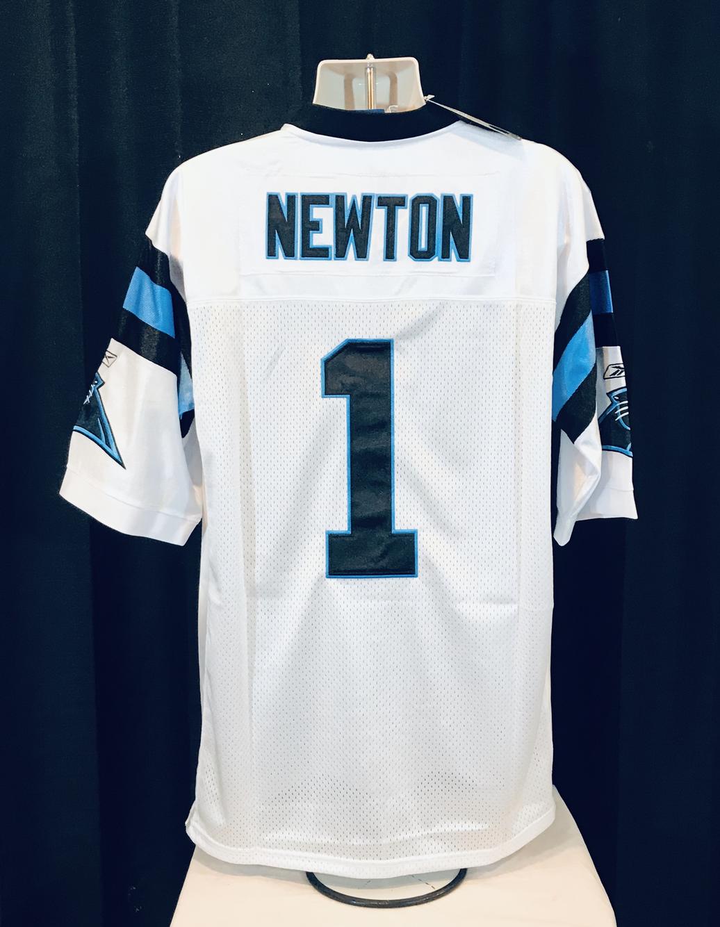 cam newton jersey white