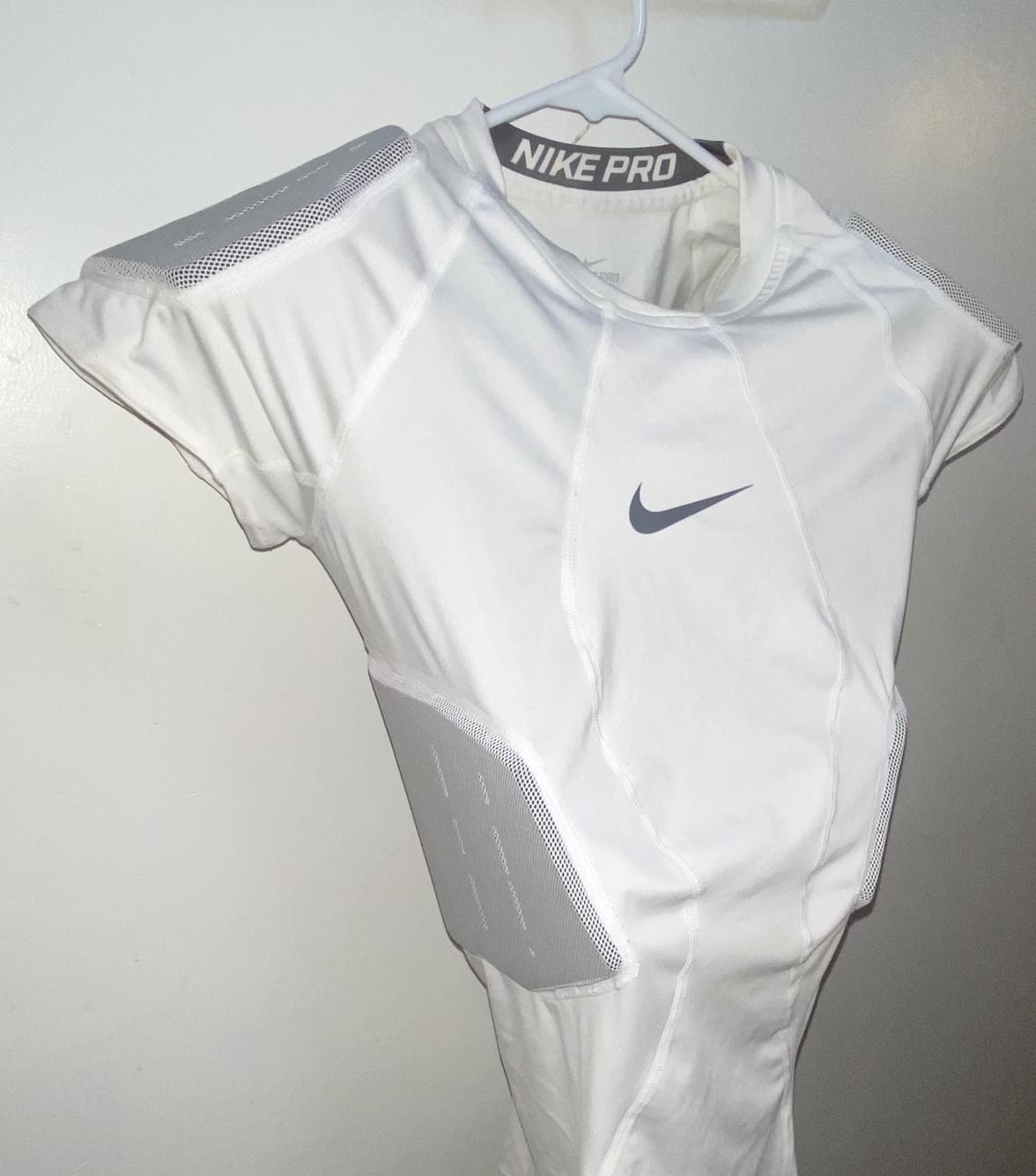 nike padded football shirt