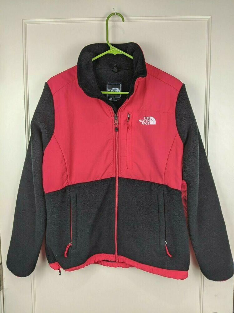 The North Face Denali Black Pink Fleece Jacket Coat Women S Size M Apparel Jackets Coats