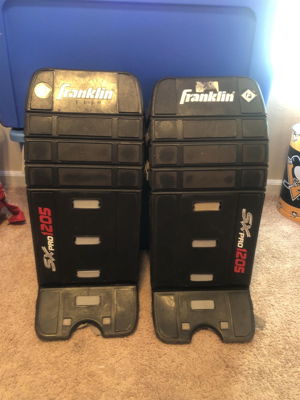 Franklin SX Pro 1205 Street Hockey Goalie Leg Pads SidelineSwap
