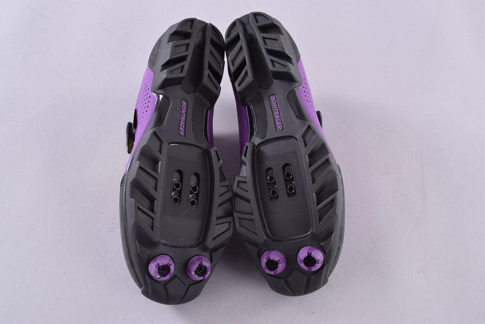 bontrager purple shoes