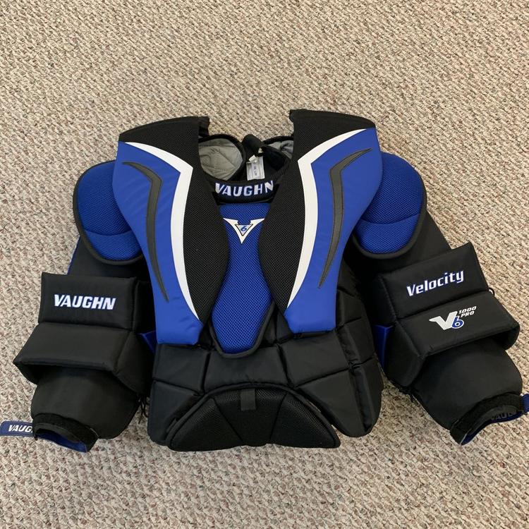 Vaughn Senior Large V6 1000 Pro Stock Chest Protector Hockey Goalie
