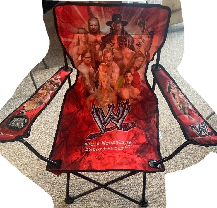 WWE Folding Chair Rare SidelineSwap