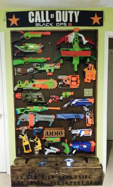 nerf gun toy box