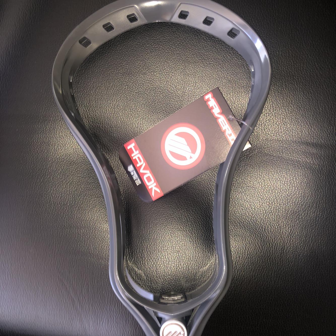 Maverik Havok Lacrosse Head Unstrung Lax Grey LSM Defense NWT Brand New