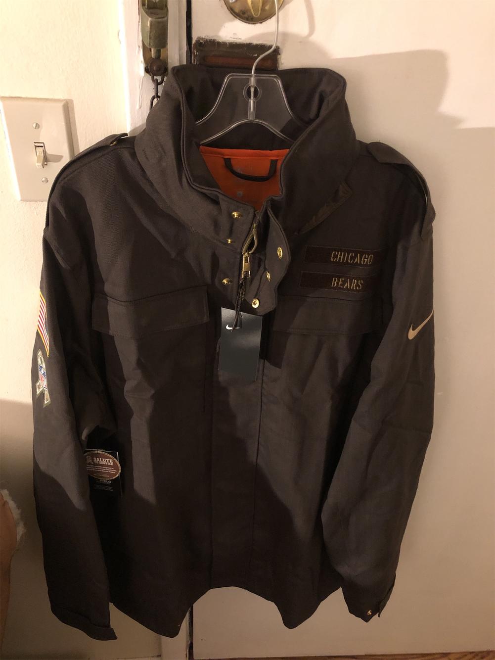 salute to service bears jacket