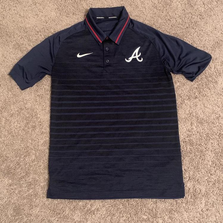 atlanta braves polo shirts