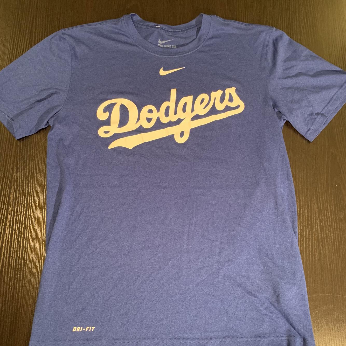 dodgers nike dri fit shirt