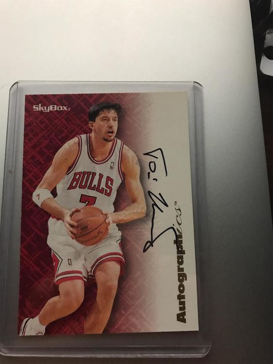toni kukoc autograph