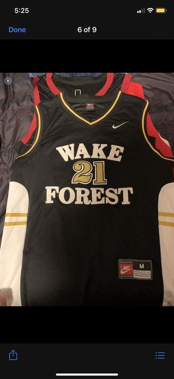 tim duncan college jersey