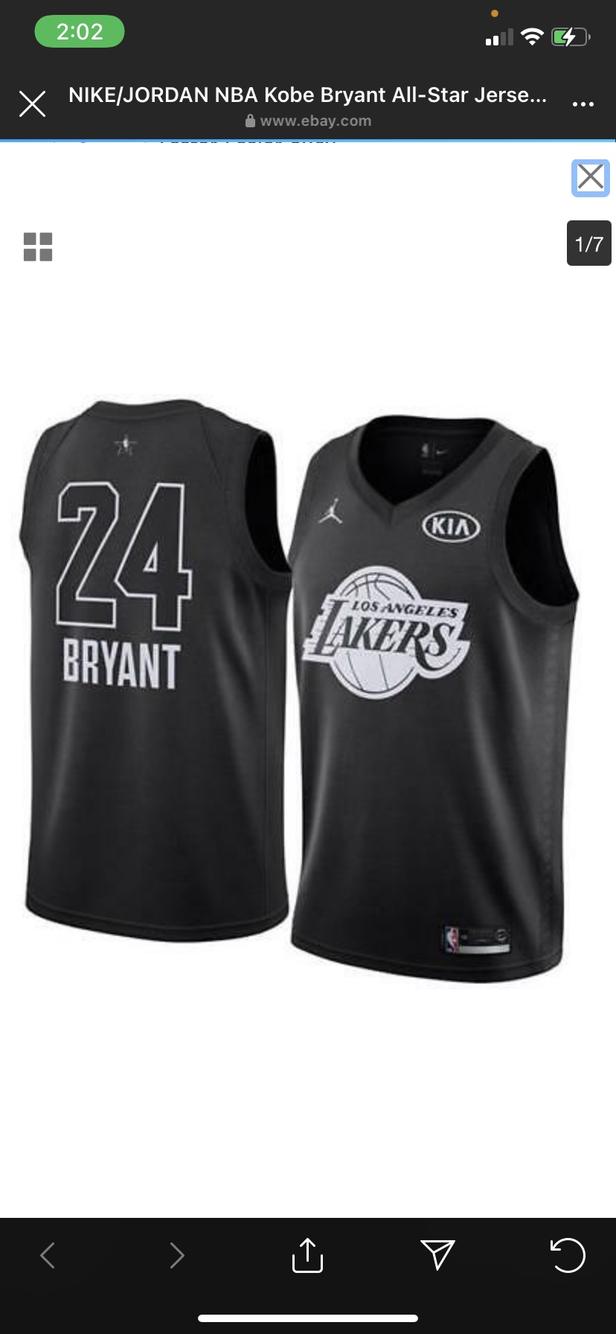Kia Kobe Jersey 2018 Star Game Kobe Bryant All Star Jersey 2018 - Main Image