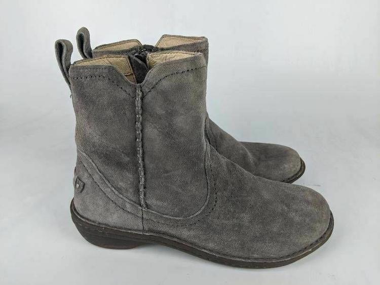 fur lined low boots