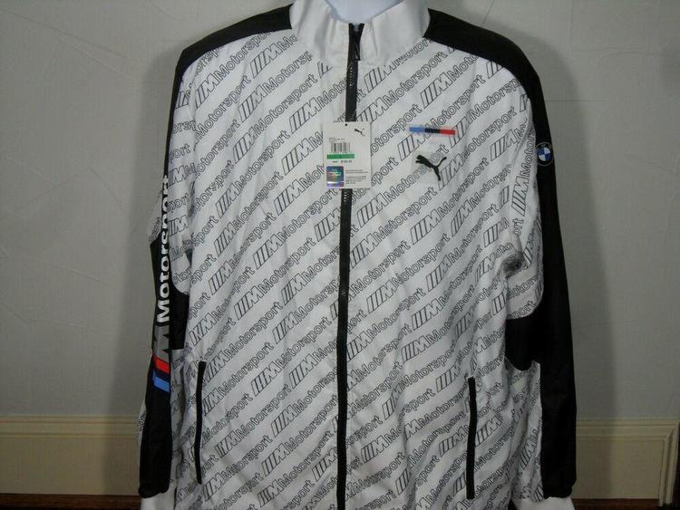puma bmw jacket white