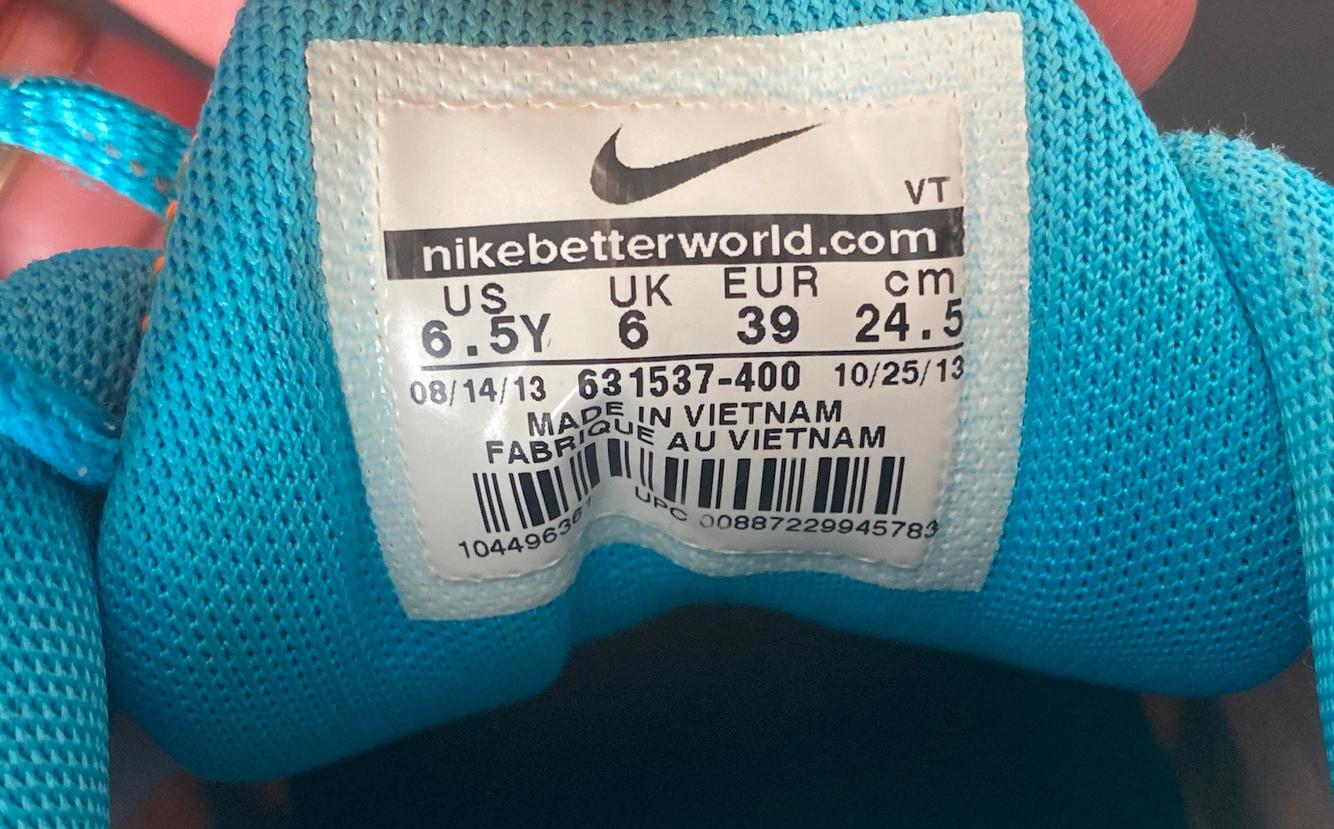 womens 7.5 in men's nike