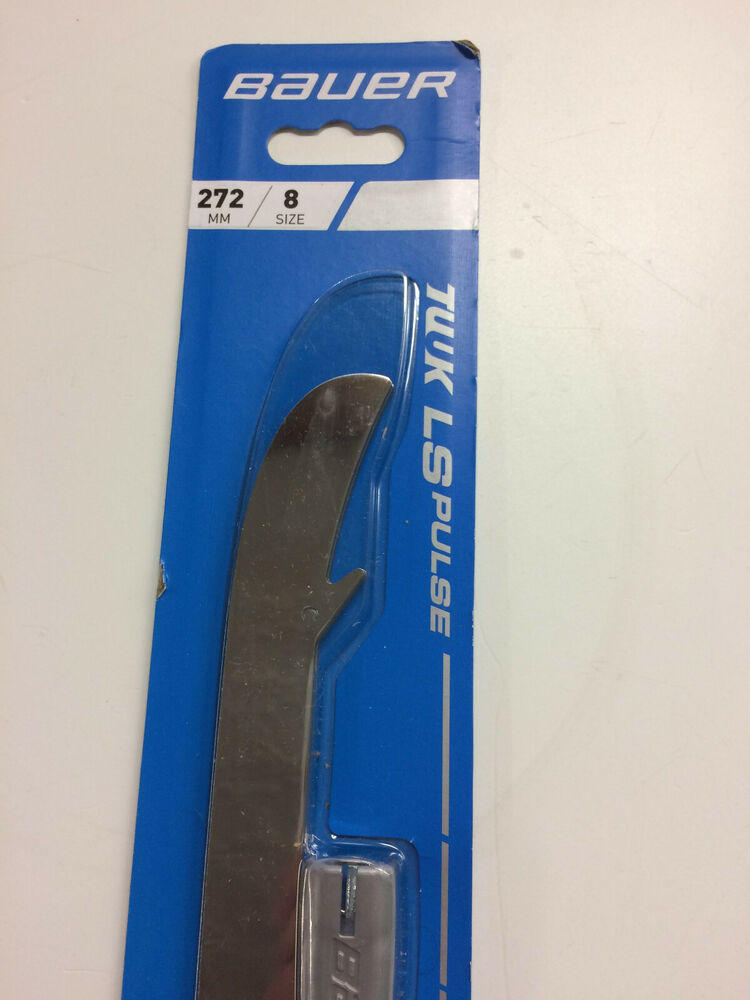 Bauer TUUK LS Pulse Stainless Steel Blades Edge Runners 254 263 272 280