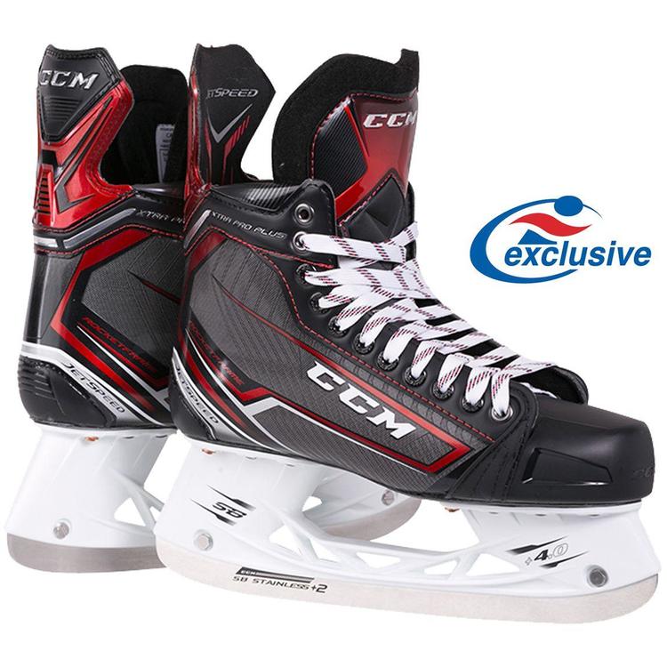 Senior New CCM JetSpeed Xtra Pro Plus Hockey Skates EE (Extra Wide