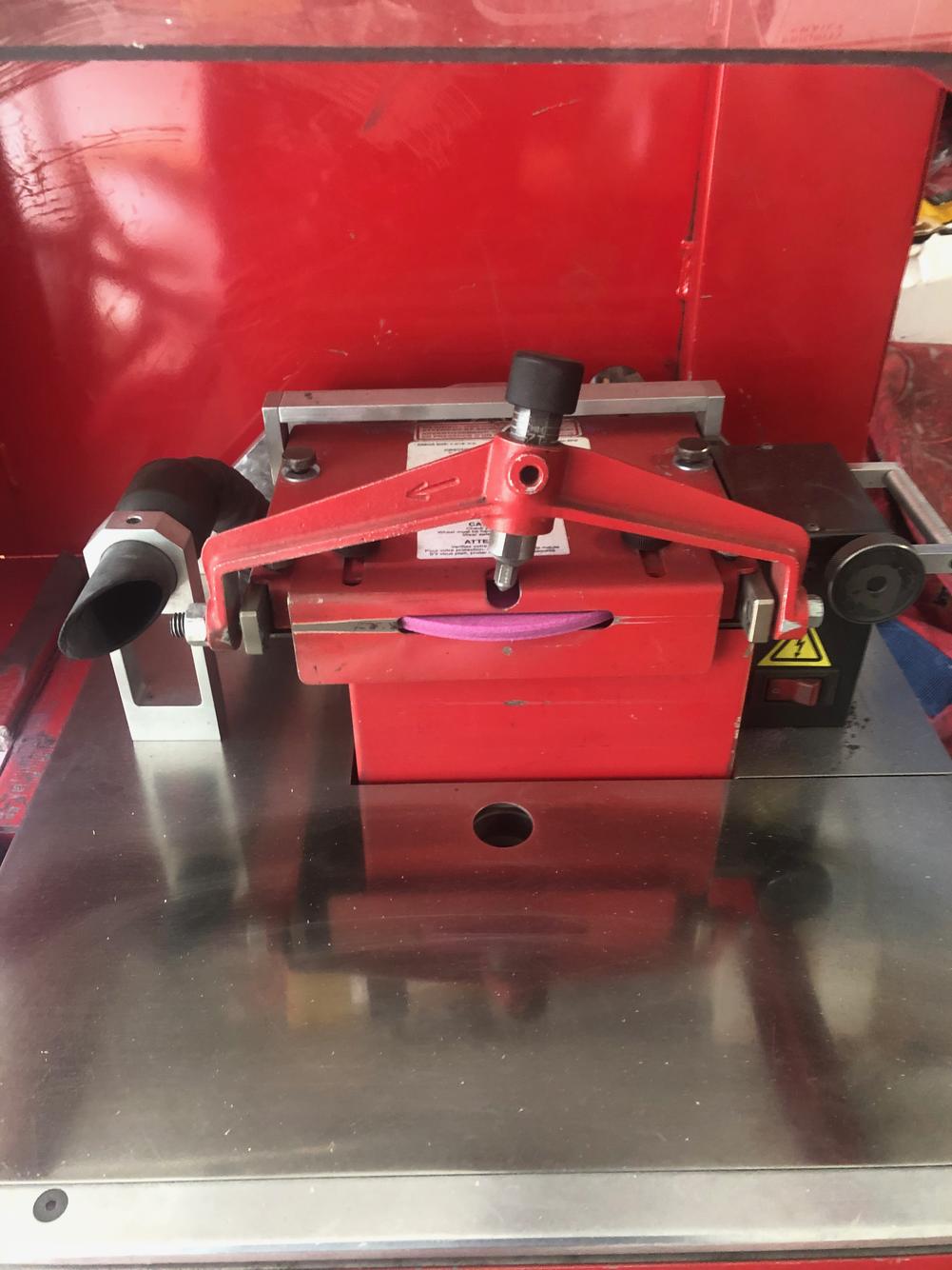 BLADEMASTER BRCEX1 COMBO SINGLE HEAD SKATE SHARPENING MACHINE WITH