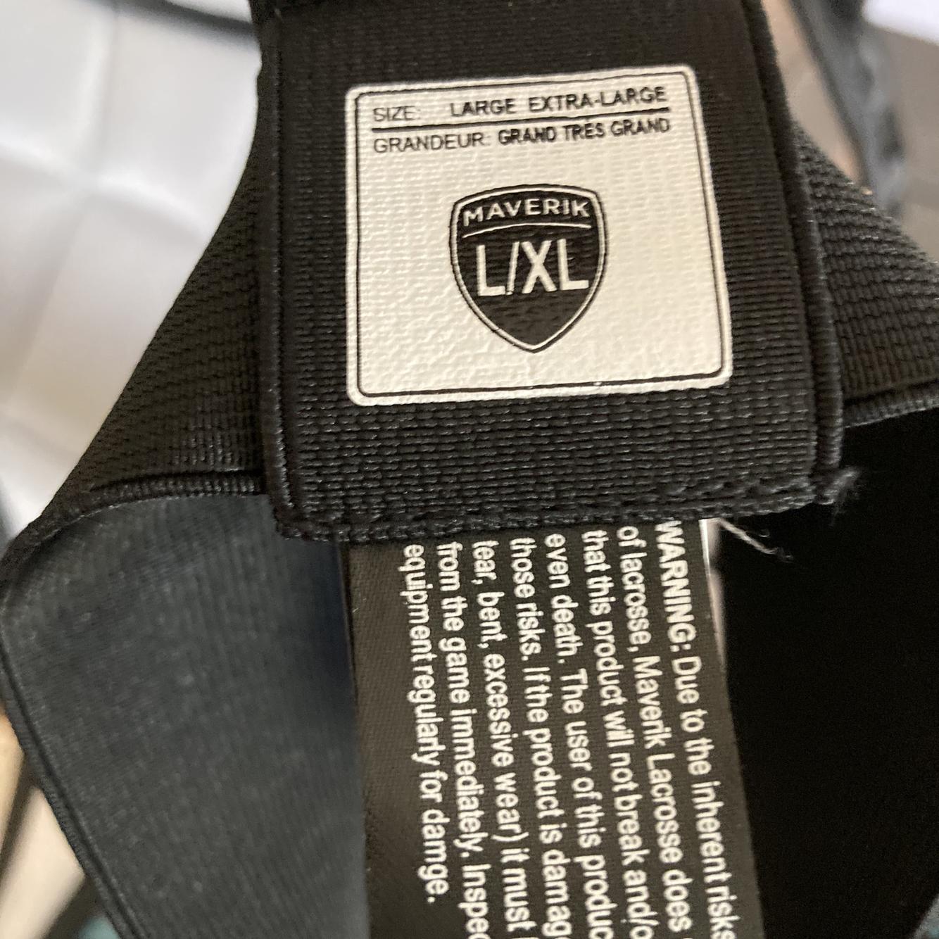 Black Adult Large Maverik Chest Protector SidelineSwap