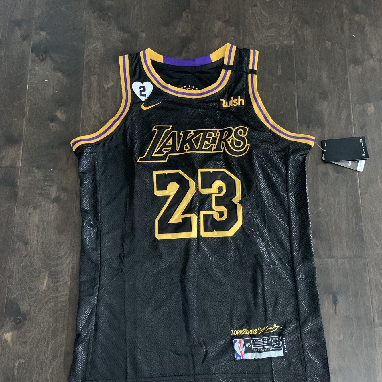 lebron james jersey mamba edition