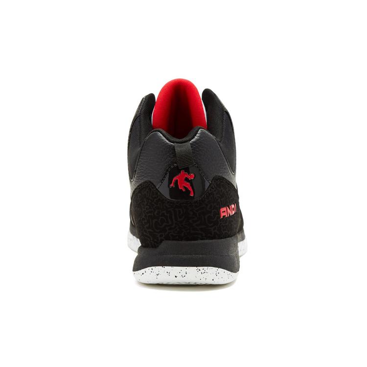 and1 shoes black and red