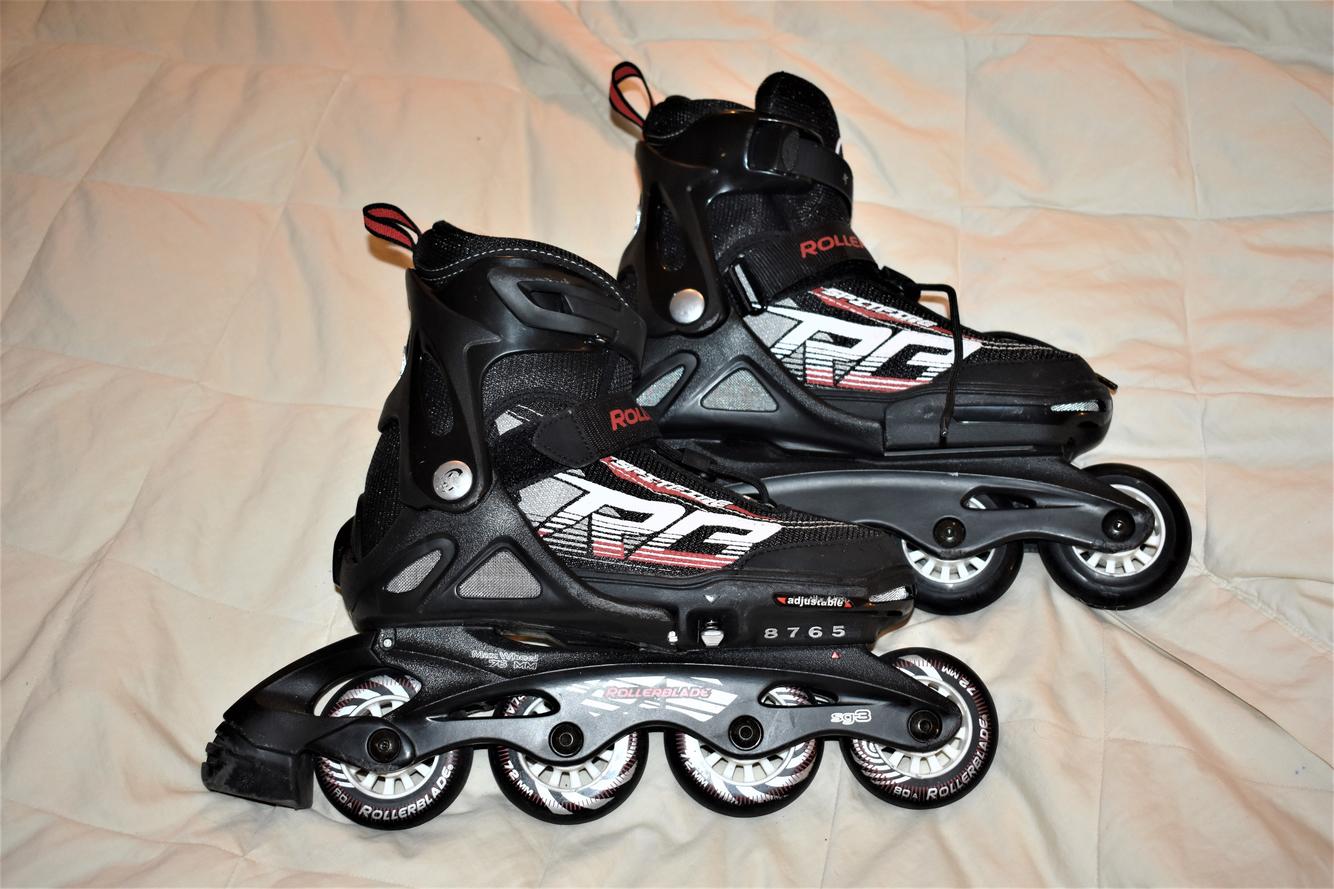 Rollerblade Spitfire XT Inline Skates, Adjustable Size 58 Great