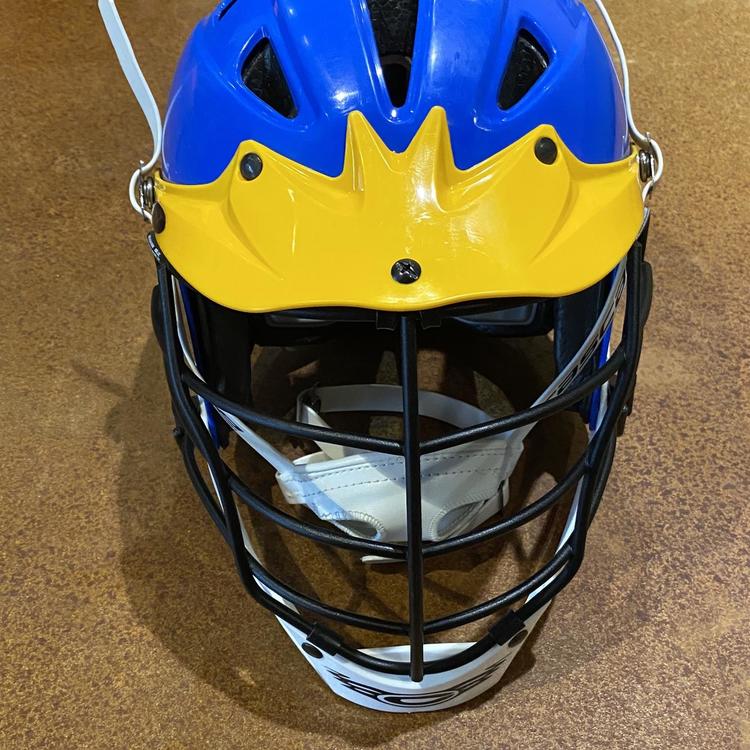 Cascade Blue Youth Player's Helmet Lacrosse Helmets