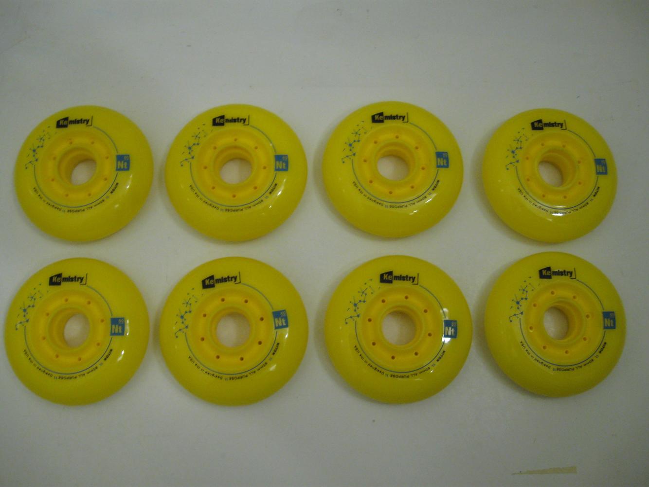 Tour Kemistry Niton 80mm All Purpose Inline Skate Wheels (8pack