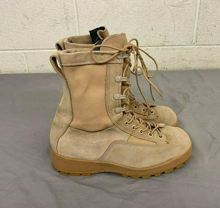 gore tex combat boots desert tan