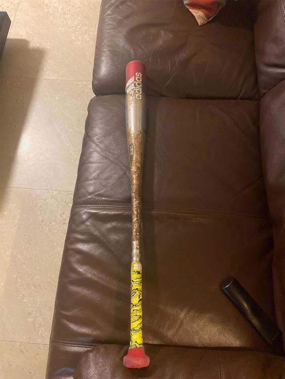 adidas leather bat