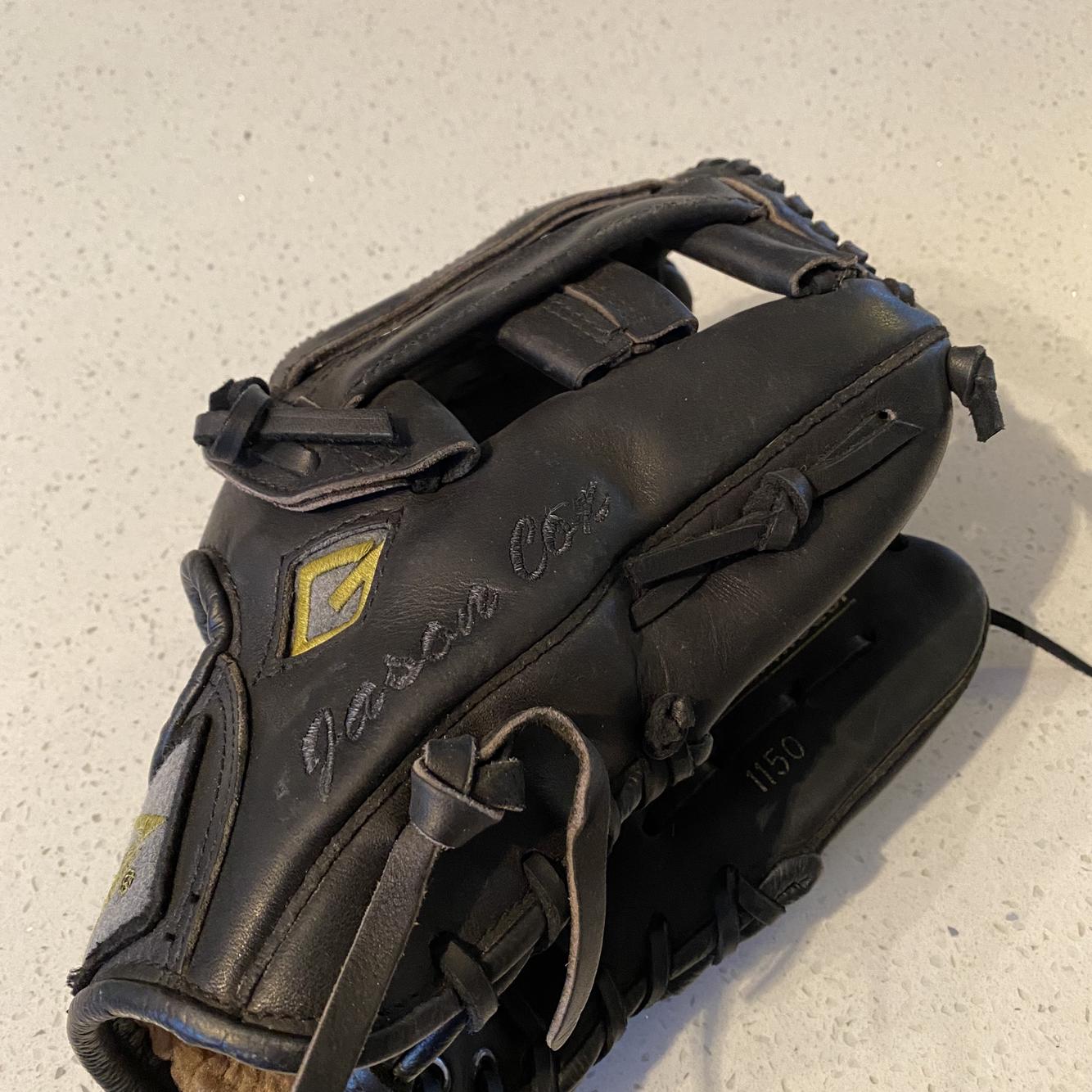 44 Pro Black Infield 11.5" Glove Baseball Gloves & Mitts