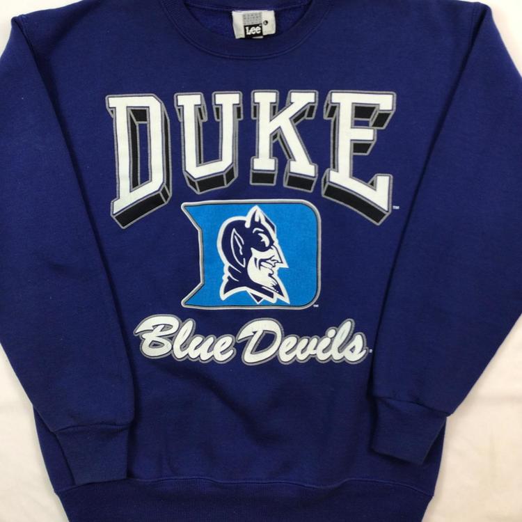 duke blue devils crewneck sweatshirt