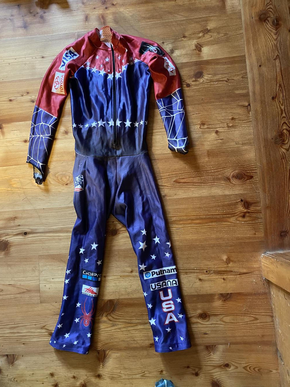 Spyder Used Women�s Large 2018 Ski Suit FIS Legal Skiing