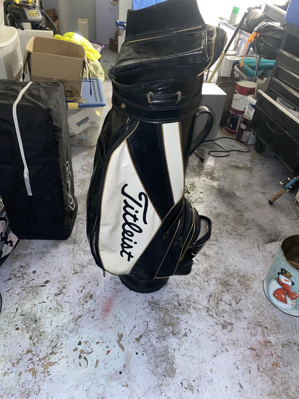 Vintage titleist golf bag Clearance