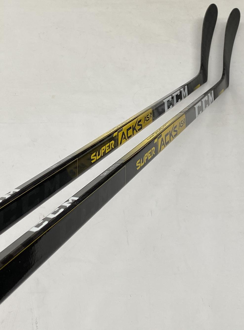2 Pack CCM Super Tacks AS2 LH Grip Pro Stock Hockey Stick Grip 95 Flex