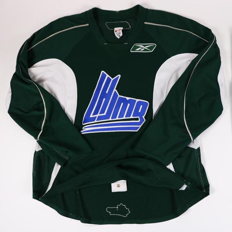 QMJHL CCM/Reebok Practice Jersey 56 Green SidelineSwap
