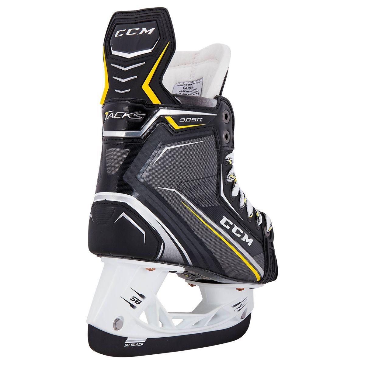 New JR. CCM Tacks 9090 Hockey Skates D Width SidelineSwap