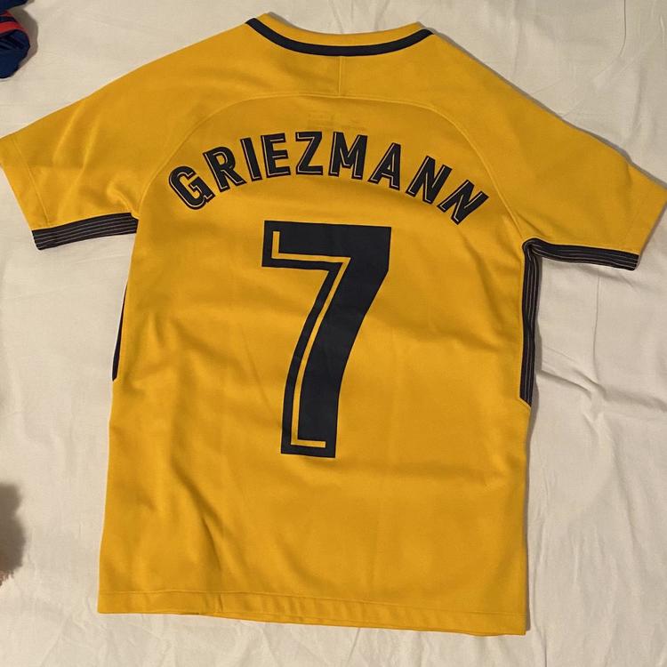 Nike Antoine Griezmann 2017 18 Atletico Madrid Away Kit Youth Large Soccer Apparel Jerseys