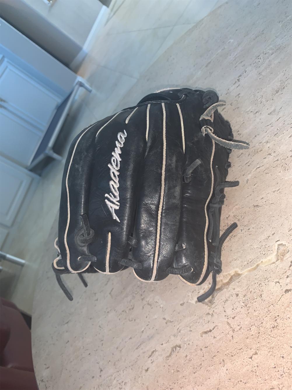 Black High School/College Outfield ASB104 12" Baseball Glove SidelineSwap
