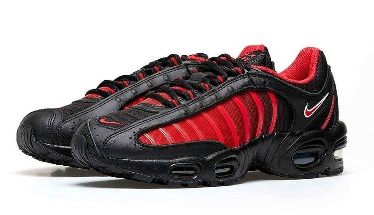 nike air max tailwind red and black