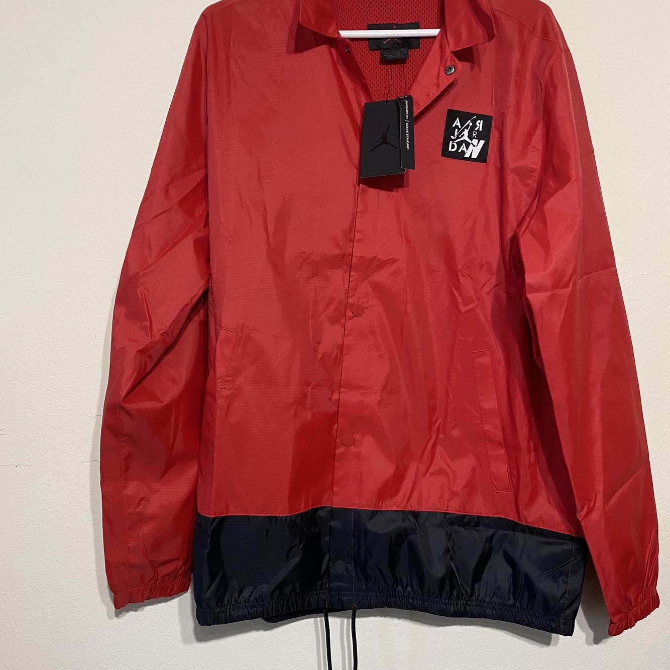 red jordan jackets