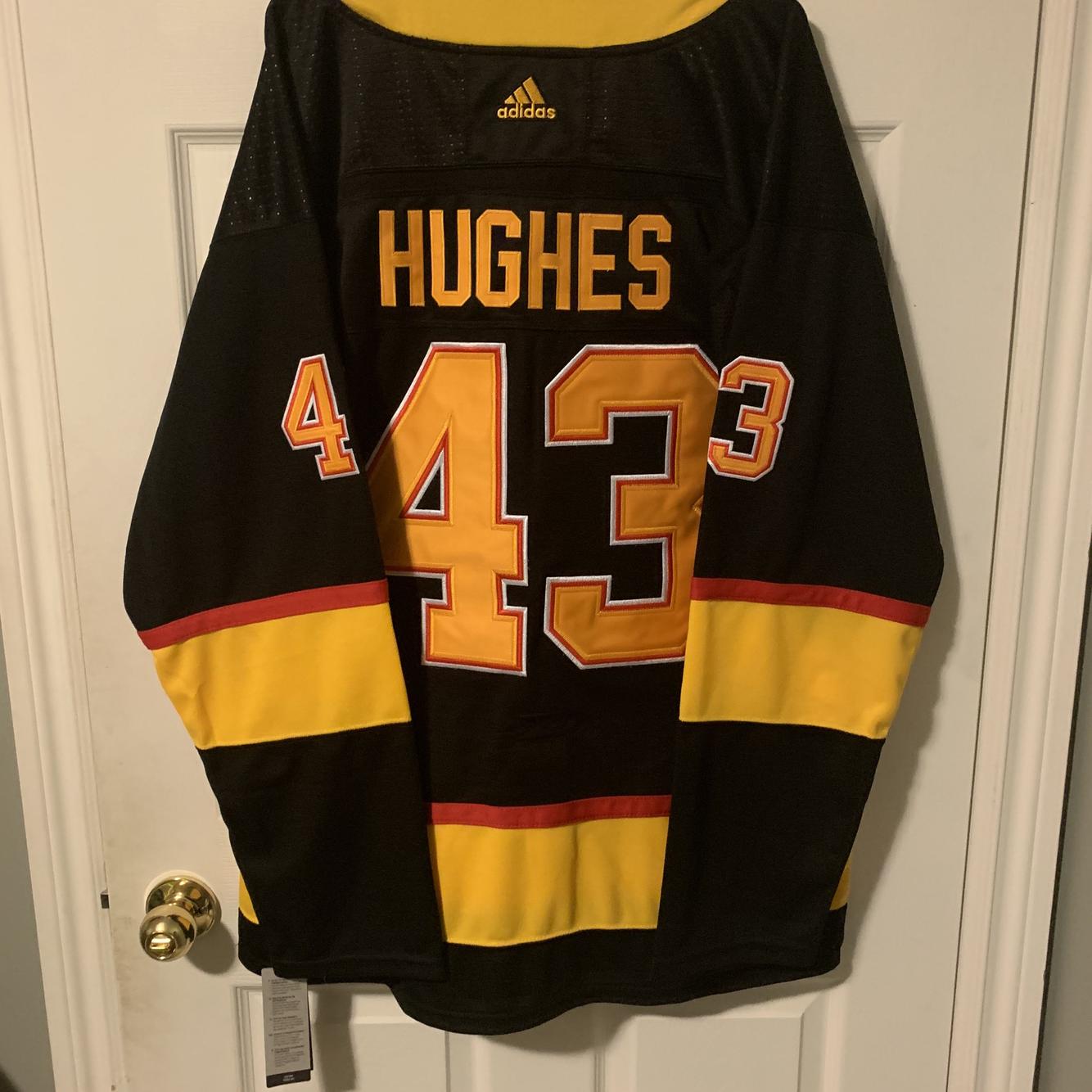 quinn hughes retro jersey