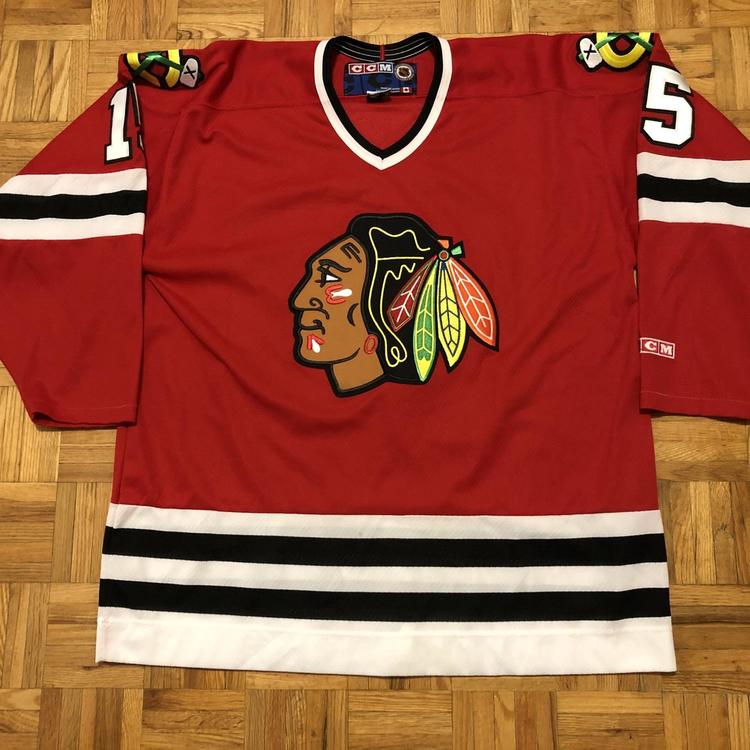 ccm blackhawks jersey