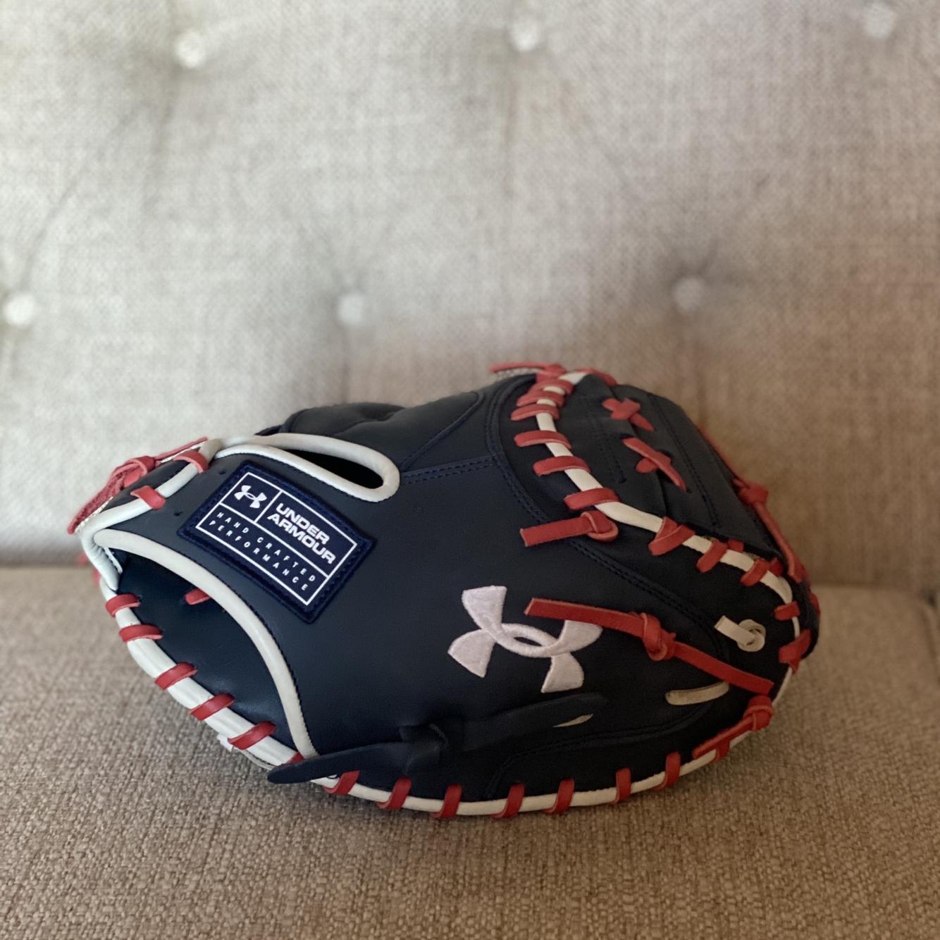 Under Armour Genuine Pro Catchers Mitt 34" USA Colorway SidelineSwap