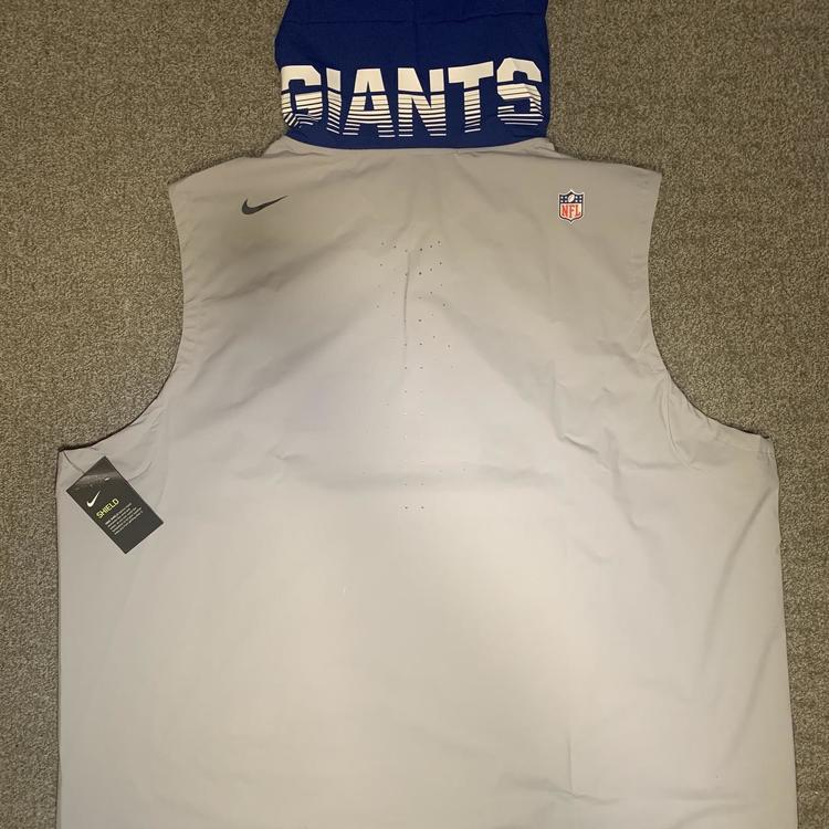 new york giants sleeveless hoodie