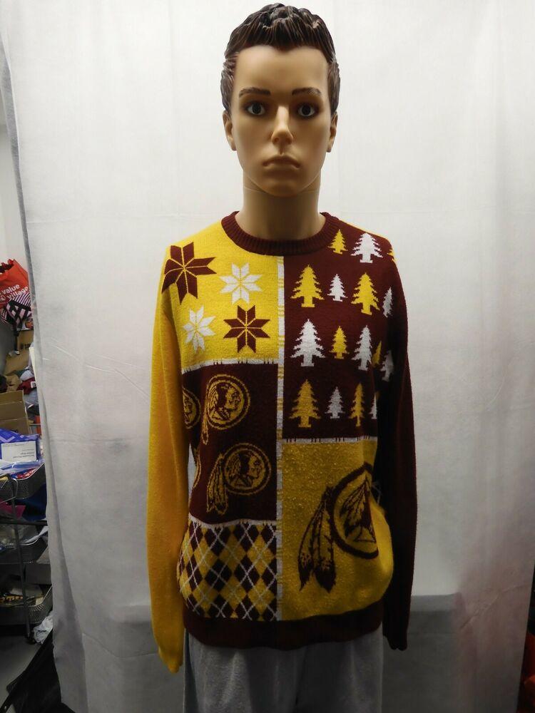 washington redskins christmas sweater