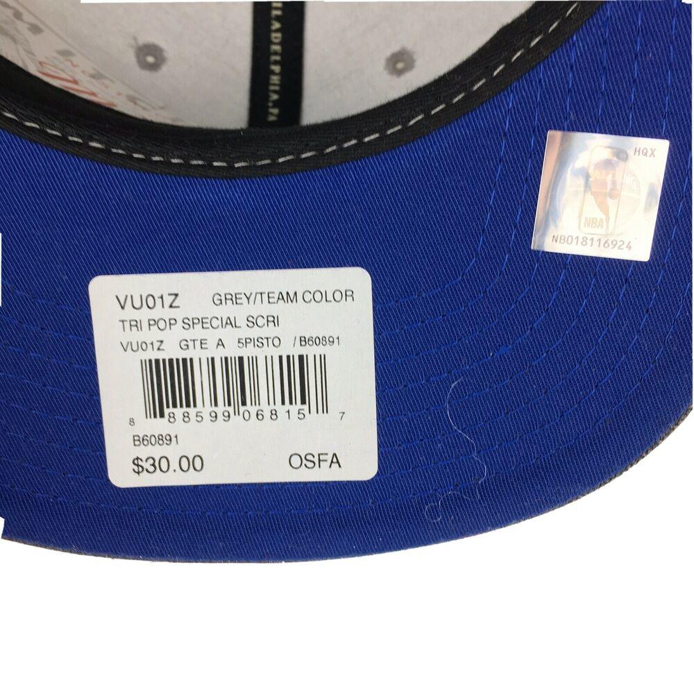 NWT Detroit Pistons Script Logo Mitchell and Ness Snapback Hat Cap NBA